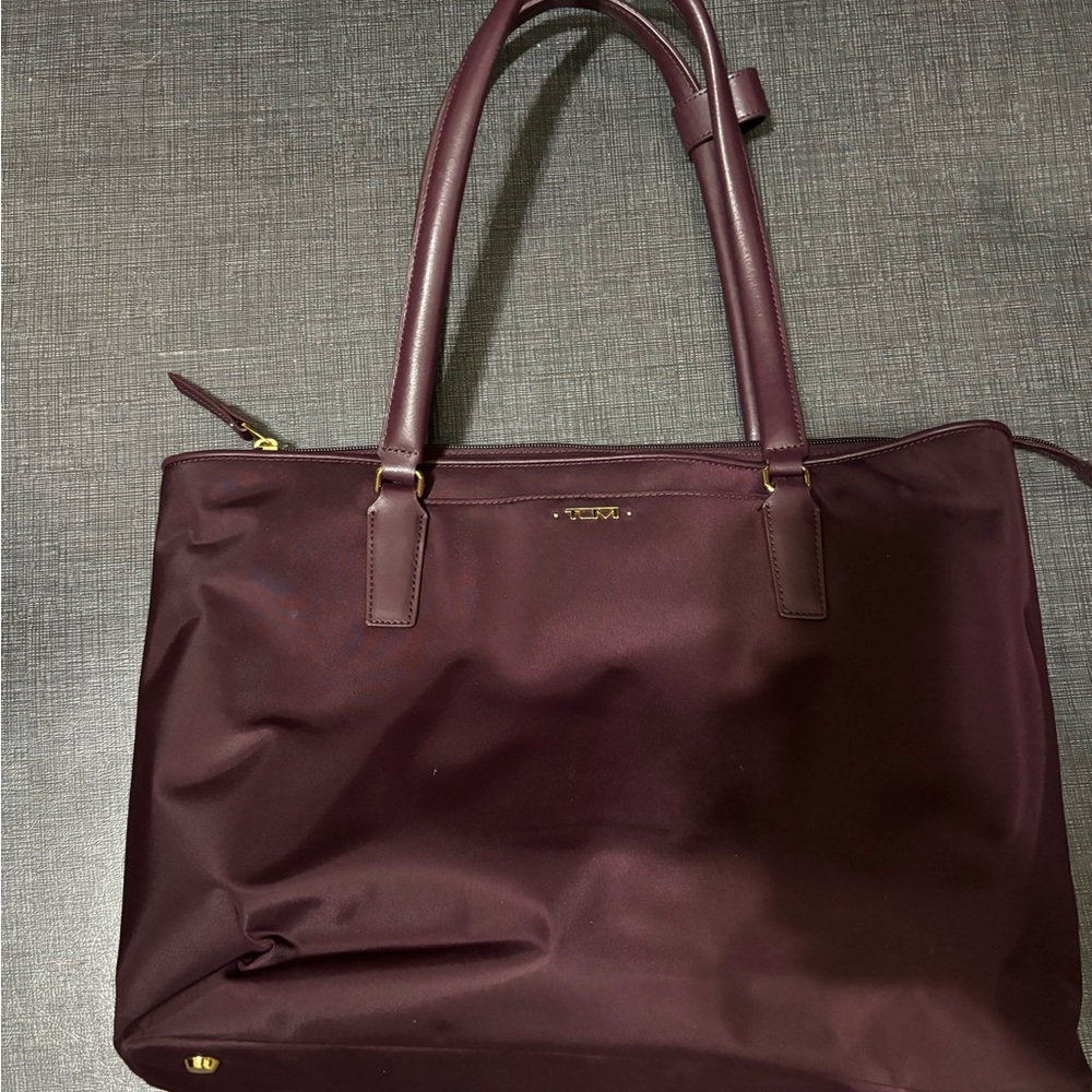 Tumi nylon laptop tote